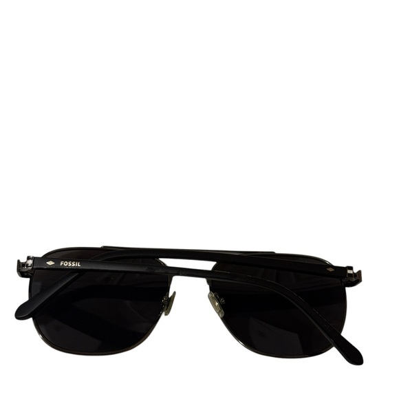 Fossil Black Aviator Sunglasses in great condition no no case - Picture 5 of 10